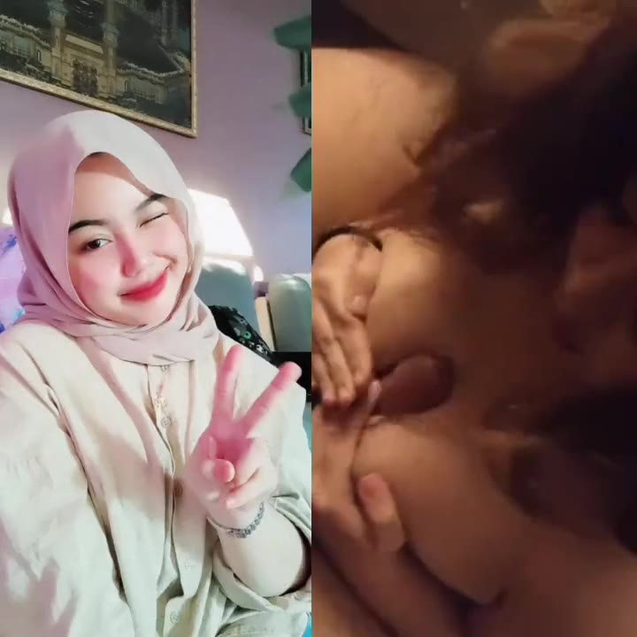 Atas tertutup bawah terbuka jilbab mesum viral